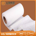 hand and face cleaning wet tissue paper raw material spunlace nonwoven fabric